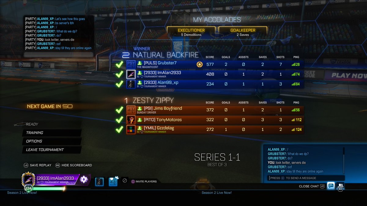 alan2933's tweet photo. @RocketLeague plz fix servers 8( https://t.co/cRMCqxihXl