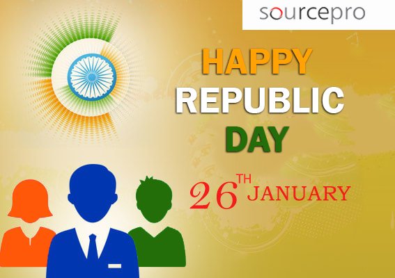 TheSourcePro's tweet photo. Let us remember the golden heritage of our country and feel proud to be a part of an ever shining India. #HappyRepublicDay #Sourcepro https://t.co/M2L84qvMFQ