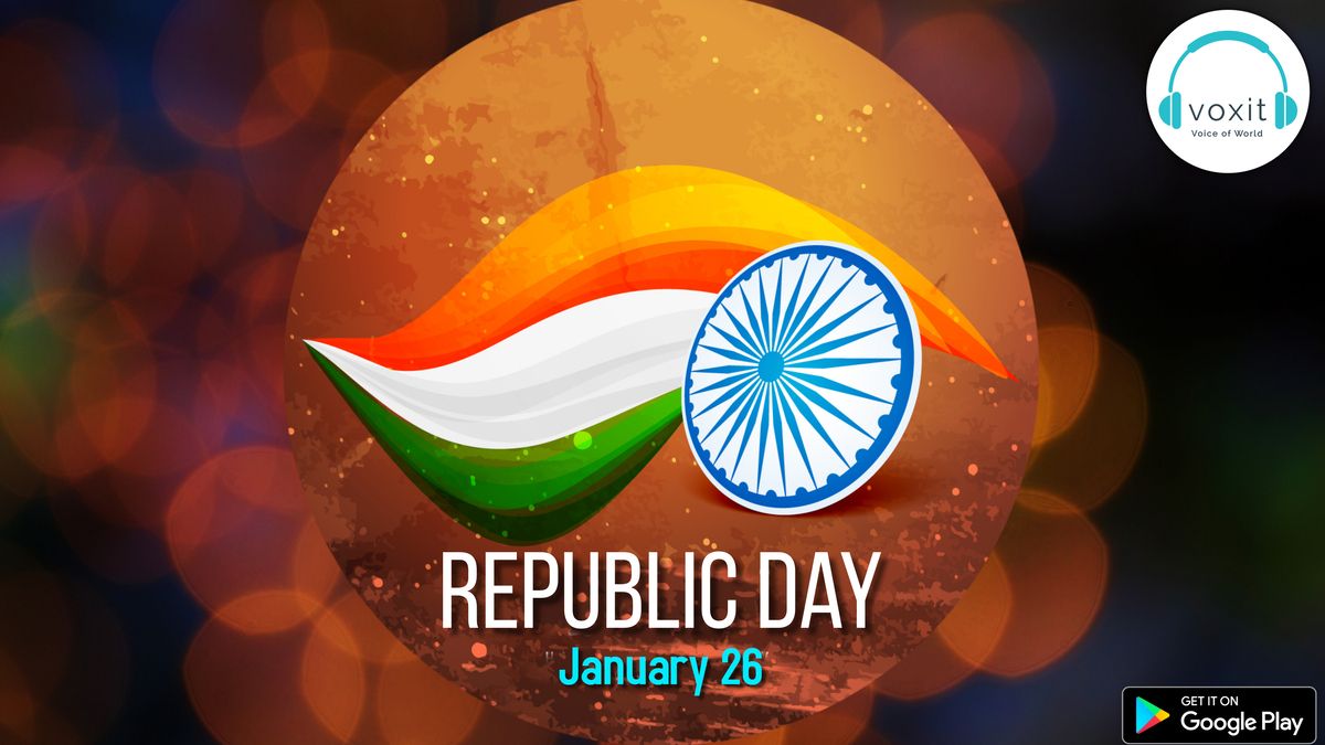 voxitworld's tweet photo. Happy Republic Day..
#voxit #thisisvoxit #indianpodcast #podcaster #trendingapps #voiceofthepeople #republicday #india #indian #photography #happyrepublicday #republicdayindia #love #patriots #national #indianarmy #republic #republicdayparade #jaihind #republicdaycelebration https://t.co/8JHGgIxLtJ