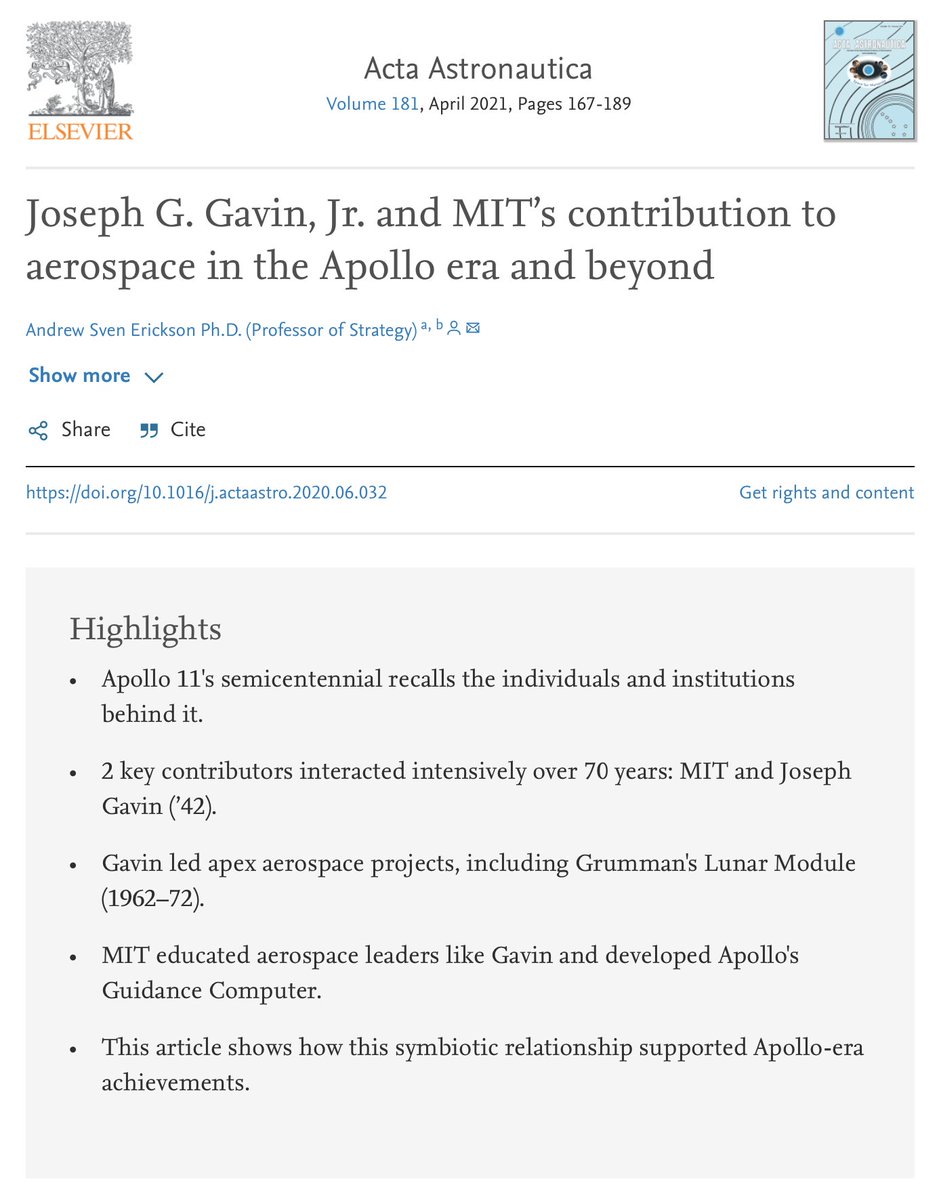AndrewSErickson's tweet photo. #JoeGavin's engineering-executive career at #Grumman—intertwined w/ @MIT’s indispensable institutional role—reveals factors that helped generate a golden American age in #aerospace.
Read:
https://t.co/I7m6Ztm4rQ
More:
https://t.co/NPphfbRwq5
Background:
https://t.co/esXima5FeX https://t.co/ELMuoBsB9H