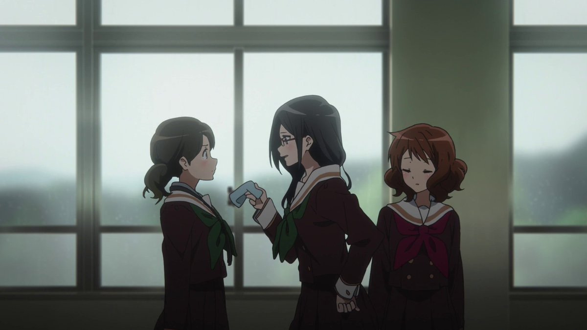 Haruka goes through a full circle of emotions going from angry, momentarily collecting herself, anger again, desperation, blaming Asuka, to finally accept defeat