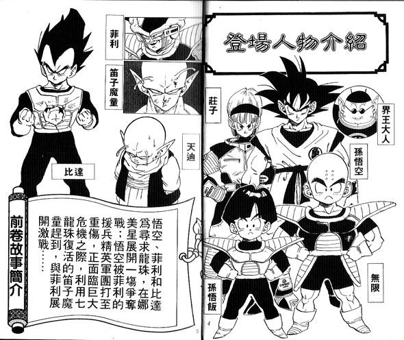最後にちょっとした小ネタ。
この「莊子」なんでかどうしてか、ある日本の漫画のキャラクターの「中華名」になっています。
そのマンガとは「ドラゴンボール」、キャラクターは・・「ブルマ」です。
香港版ではブルマ、なぜか莊子になってます。 