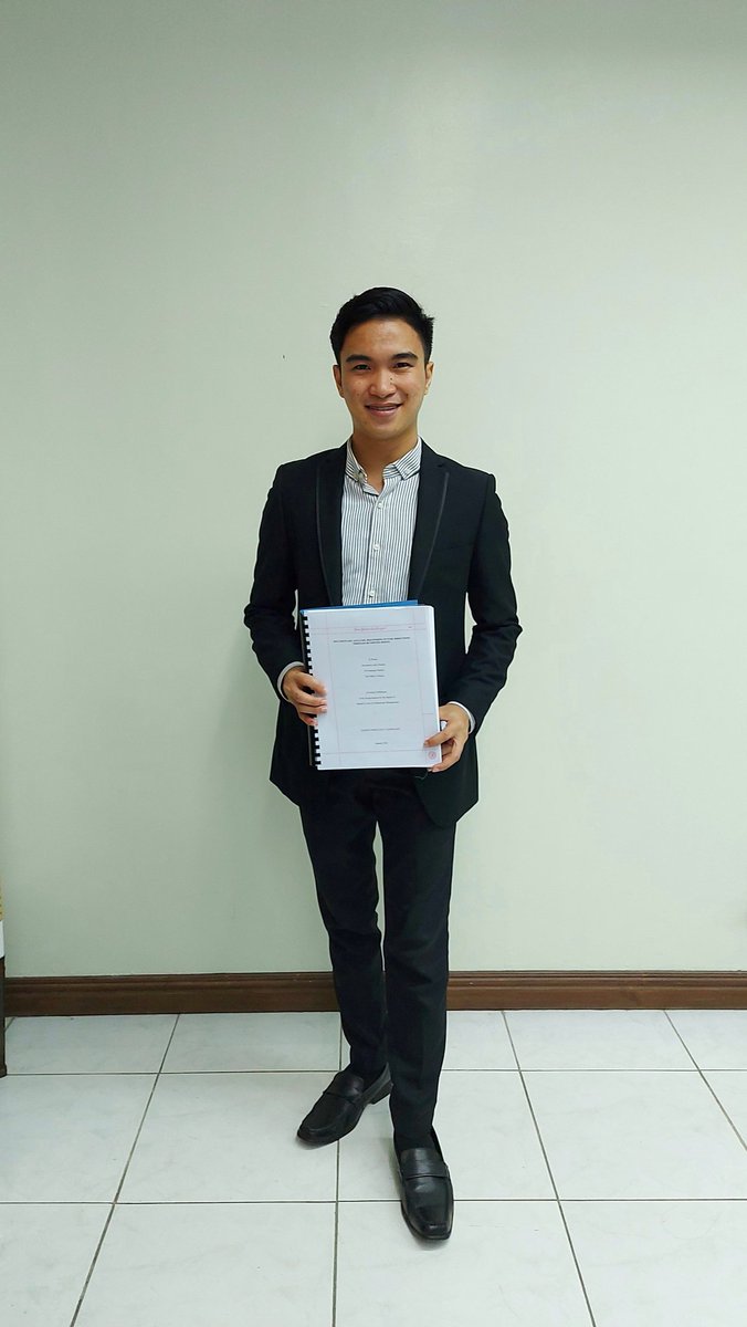 arisdayvid's tweet photo. A triumphant final thesis defense for my Master's Degree #GRADwaiting💚💛 My heartfelt gratitude to all the panel of experts, Dr. Ma. Socorro M. Eala, Dr. Jocelyn A.C. Barradas, Dr. Bernard C. Lunar, Dr. Dary Dacanay, Dr. Renato Maligaya, Dr. Elmer C. Escala, Dr. Rufino L. Tanio. https://t.co/hMZYr5oMbG