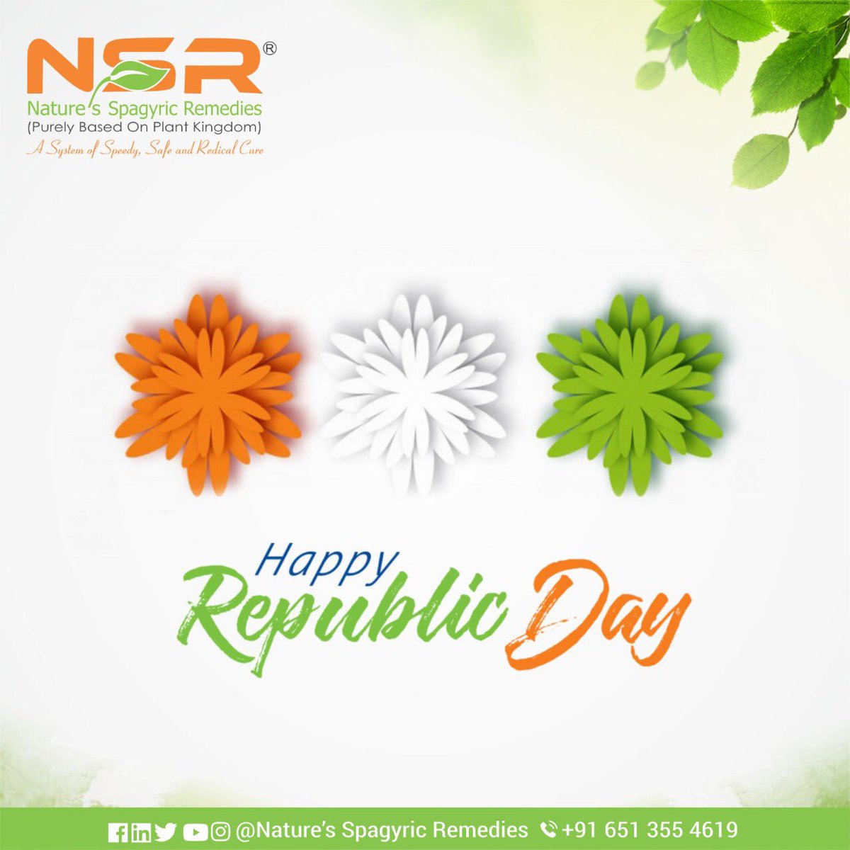 SSpagyric's tweet photo. Happy Republic Day 🇮🇳
@SSpagyric
#RepublicDay2021 #india #proud
#integrative
#Lymph #blood #HumanOrganization #Homoeostasis #Fermantation #Distillation #Calcination #Water #Air #Fire #Earth #Phytochemical #ActivePrincipalOfPlant #Miasm https://t.co/NOHmoypTSr