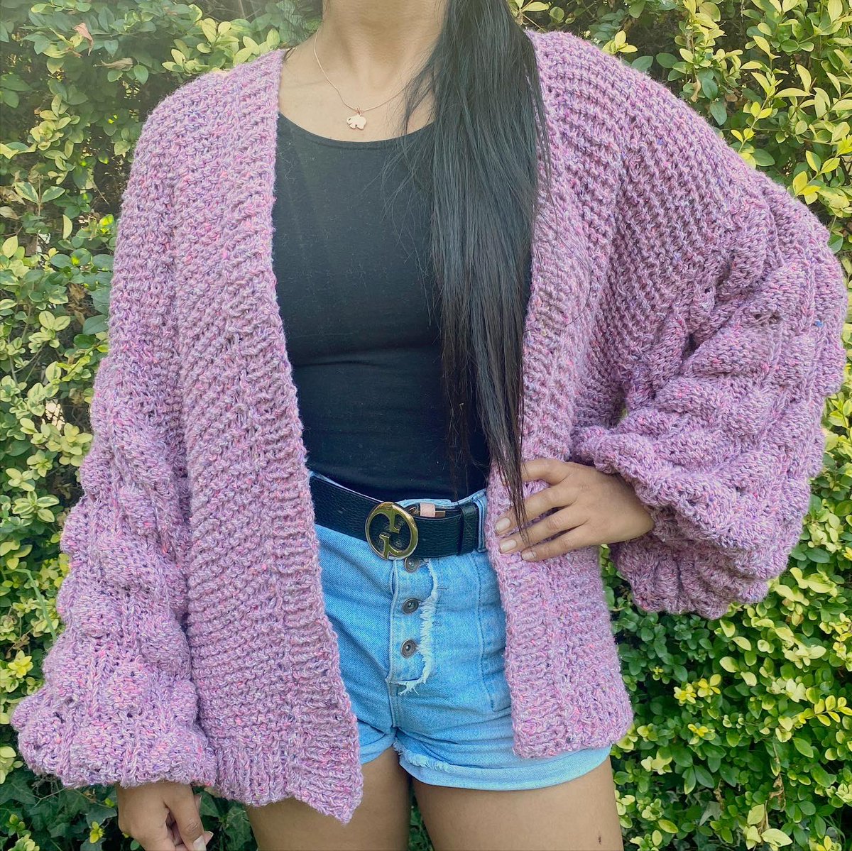 modaenverdeUK's tweet photo. Bubble Cardigan, hand-knitted with love in Chile • £150 donation reward #slowfashion #responsiblefashion #crochet #madefromwaste #textilewaste #crowdfundingcampaign #crowdfunding #sustainablefashion #recycled #recycledyarn #donate https://t.co/2u66FGOi7E