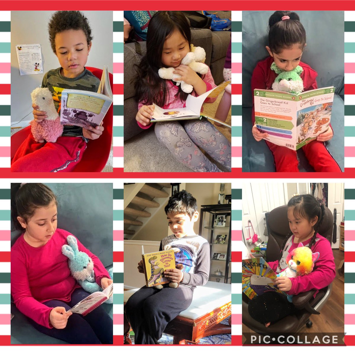 NatalieCVershaw's tweet photo. 📚🧸 We finished last week with a Fun Friday. We introduced our stuffed animals to the class & read to our furry friends. It was a nice way to end a great week!🧸📚 @jtdouds #FunFriday #readingisfun #AwesomeFirstGraders #togetherCES https://t.co/2WUTtZFGGL