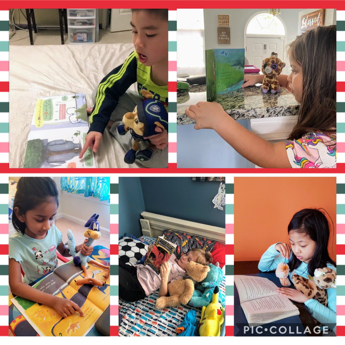 NatalieCVershaw's tweet photo. 📚🧸 We finished last week with a Fun Friday. We introduced our stuffed animals to the class & read to our furry friends. It was a nice way to end a great week!🧸📚 @jtdouds #FunFriday #readingisfun #AwesomeFirstGraders #togetherCES https://t.co/2WUTtZFGGL