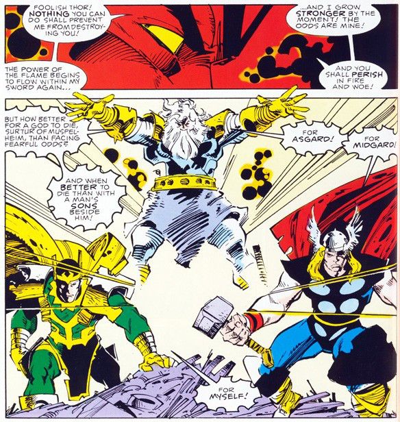DanSlott's tweet photo. What’s a comic book moment that lives in your head rent free? 

Here's mine: https://t.co/PDVT7WT7xk