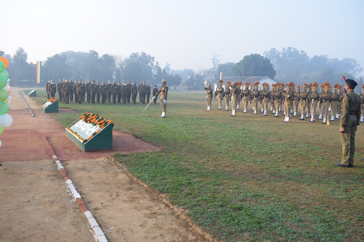 26Itbp's tweet photo. Celebrated 72 Republic Day 2021 at 26thBN ITBP Ludhiana, Punjab  
 #RepublicDay2021 
#RepublicDay 
#RepublicDayIndia
#Himveers26thbn https://t.co/t93l67qQpO