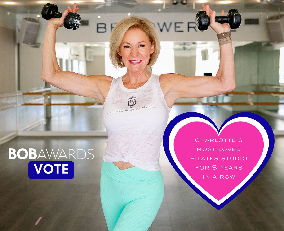 We are so grateful to our incredible clients who have nominated us for the @charlottemag BOB Awards in years past. 🥰 ⁣
⁣
It's an honor to have won Best Pilates Studio 9 times &amp; we hope that we can earn your vote to make this year lucky number 1️⃣0️⃣⁣
⁣
 bit.ly/394Dkt3