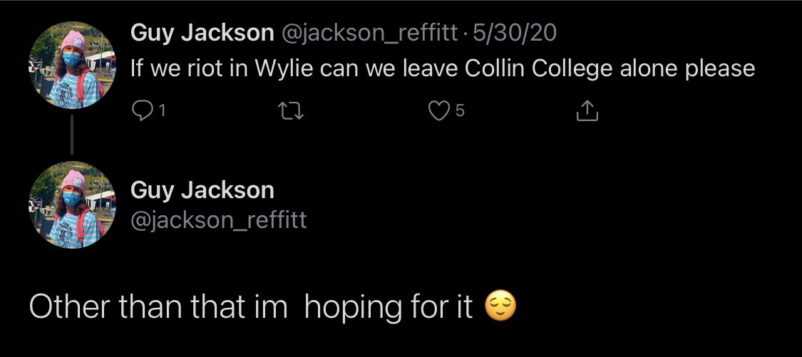 His dad had no chance of not being snitched on. Also seems he was willing to riot