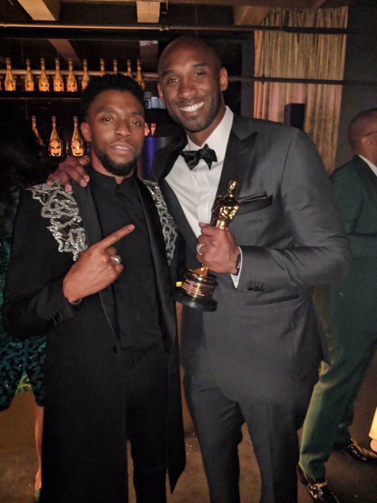 JOEYSLAY3R20's tweet photo. Rest easy Kings. ππ₯π₯π©π©π© ππππ #RIPKobe #RestEasyKings #RipChadwickBoseman https://t.co/tkOQZ6wDE4