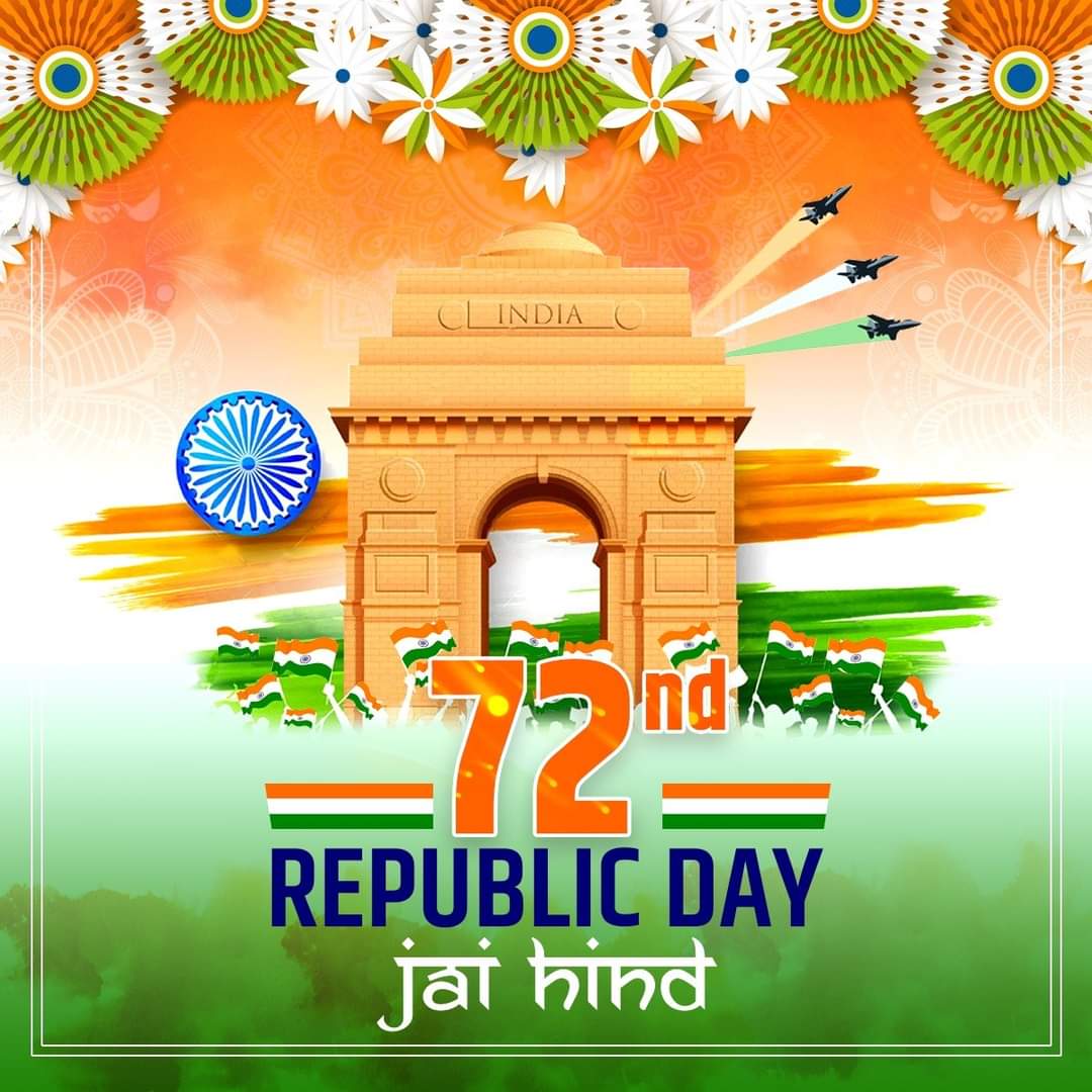 HappyAppy83's tweet photo. Wishing everyone a very Happy Republic Day 🇮🇳🇮🇳 🌻🌻
Jai Hind 🇮🇳
Jai Bharat 🇮🇳 https://t.co/JWWfWLxy98