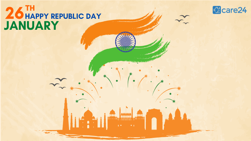 We wish you all a Happy 72nd Republic Day! 
#care24 #happyrepublicday #republicday2021 #26thjanuary #healthcare #health #athomecare #careathome #homehealthcare #caregivers #nurses #homehealthcareservice #eldercare