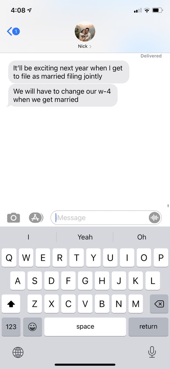 jmweiland's tweet photo. @savory_caroline Literally a text I got today https://t.co/n6DVgGPQR4