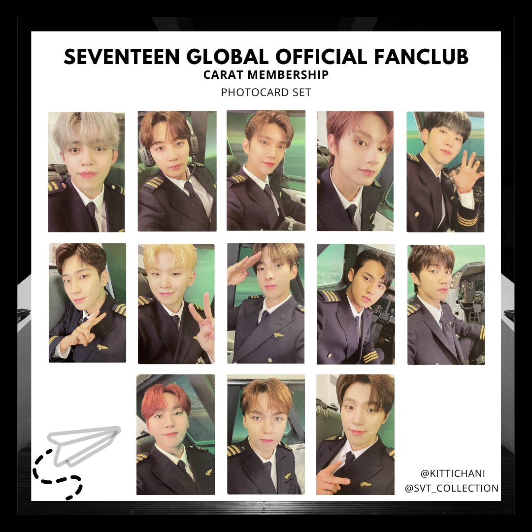세븐틴 글로벌 팬클럽 캐럿 멤버십 키트 SEVENTEEN Global Official