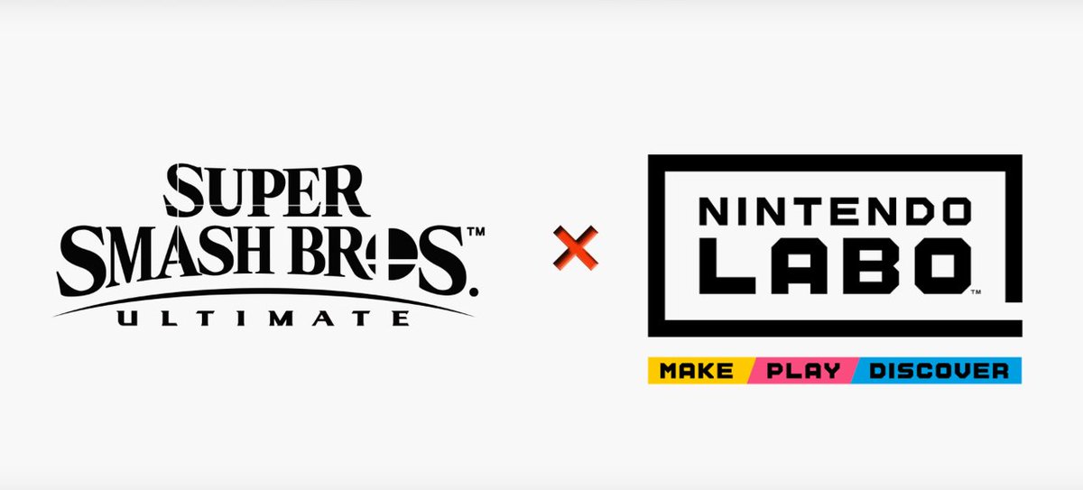 SmashCrossovers's tweet image. Super Smash Bros. Ultimate X Nintendo Labo