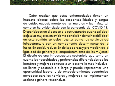 7/ Only 1 country thus far referenced exacerbated gender inequality due to COVID-19 in its NDC: Panama"these [climate-sensitive] diseases have a direct impact on responsibilities and burdens care, especially of women and girls, such as evidenced by the COVID-19 pandemic"