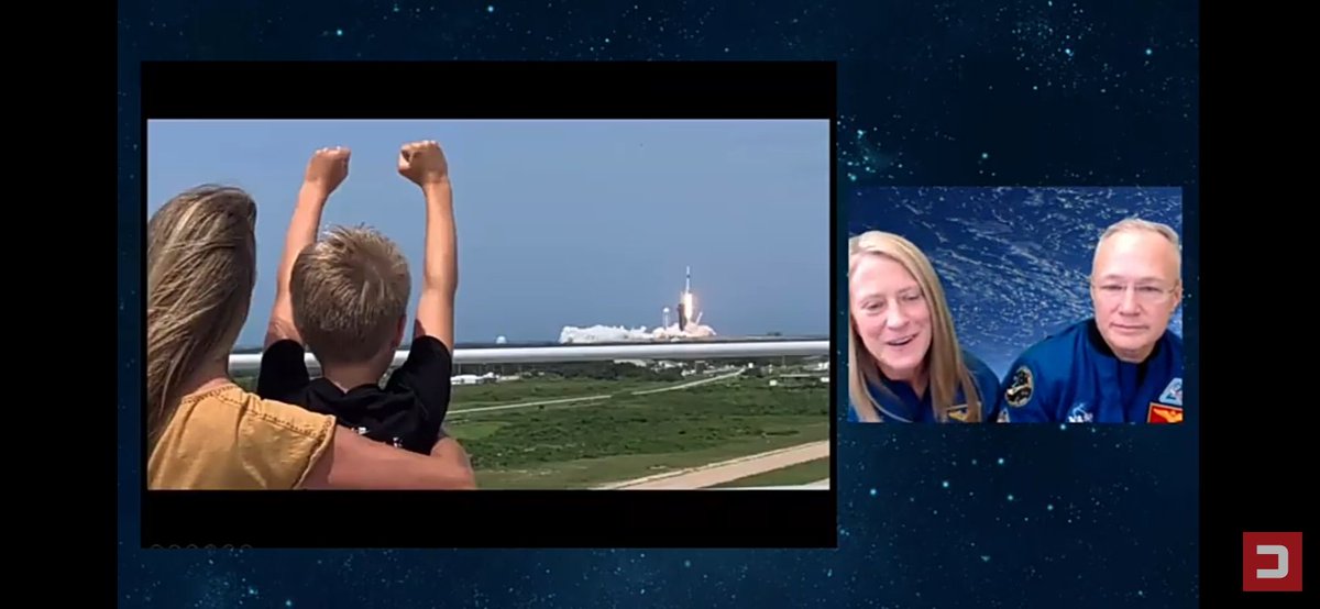 Last May it was  @Astro_Doug turn to fly to space for a few months. Because of the  #COVID19 pandemic, this time the family could be together before the flight since everyone was quarantining