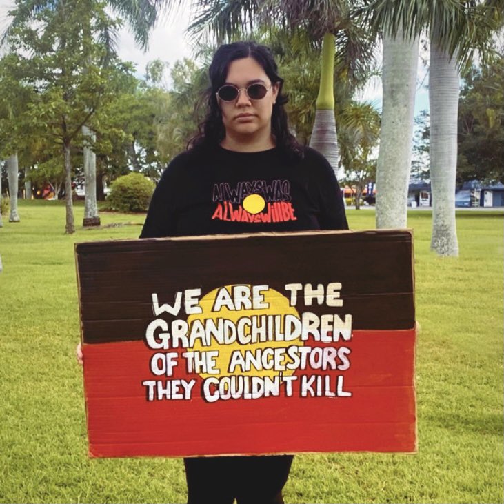 Darumbal Country📍#InvasionDay #InvasionDay2021 #AlwaysWasAlwaysWillBe #NoPrideInGenocide #BlackLivesMatter #BlackTwitter #BlackfullaTwitter