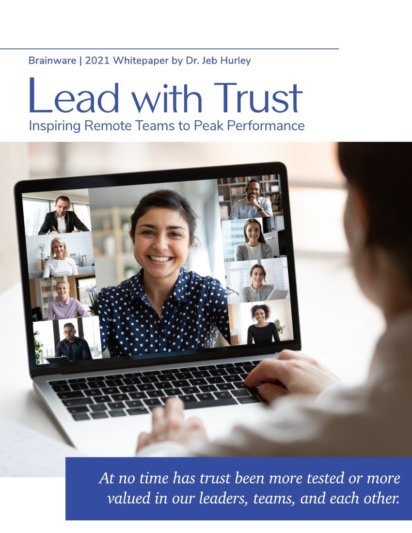 ea0723's tweet photo. The cost of low #trust on teams is staggering: driving DOWN #engagement by 76% and reducing #Productivity by 50% 😱 

Learning to Lead with Trust offers an unprecedented opportunity to elevate a business. 
Read the #whitepaper by Dr. @jebhurley 
https://t.co/ETfNmEsOjp https://t.co/LuKVnrg011