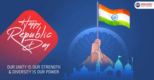 RishabhSoft's tweet photo. This #RepublicDay, let's celebrate the diversity that brings us together as one nation.  #happyrepublicday2021 #happyrepublicday #unityindiversity #indianrepublicday #rishabhsoft https://t.co/GlRik27w3o