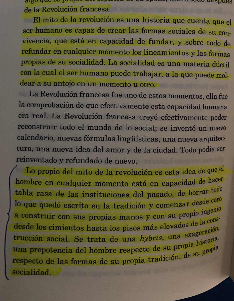 El mito de la revolución.