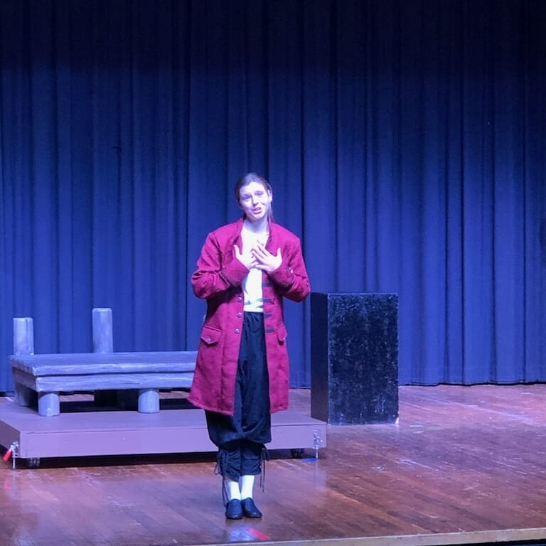 Dramateacher79's tweet photo. A few candid shots of our invitation only performance. Competition on Saturday! #Shipwrecked #OneActCompetition https://t.co/RMaAsligqS