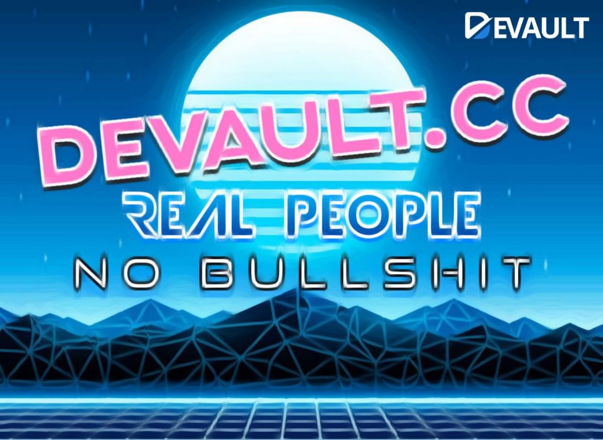VaultWhale's tweet photo. @souljaboy #DeVault #DVT gonna take everyone by surprise! one of the most overlooked and undervalued coins out there right now!
@coinkit_ mon 25 100 $dvt https://t.co/Fj0TFlAiSN