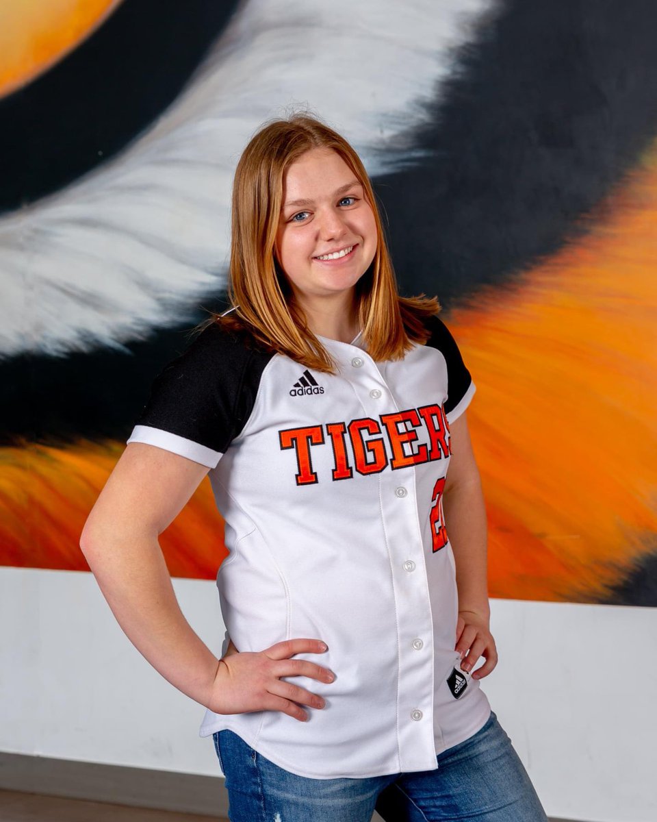 Congratulations to our 2021 Tiger Softball Captains: Emma Buesgens, Kayla Herda, &amp; Madi Lee