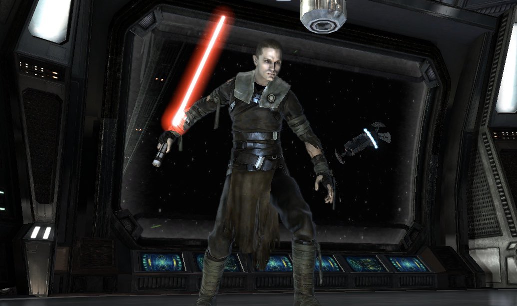 Reverse-grip is the GOAT lightsaber combat style, and that’s just science. The coolness simply cannot be contained. (And a huge shoutout to Charles Soule for writing that Porter Engle also uses this style.)