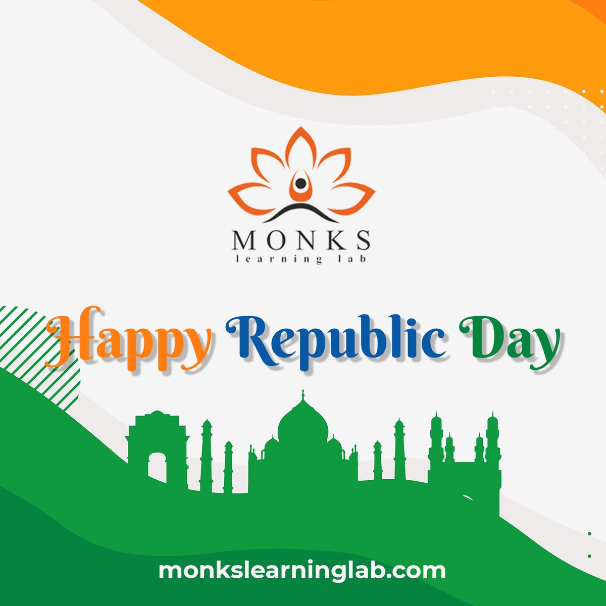 lab_monks's tweet photo. Take pride that you live in a country that has such a diverse glorious history and rich heritage. Happy Republic Day 2021!

#republicday #india #republicday2021 https://t.co/atAGO1XRYl
