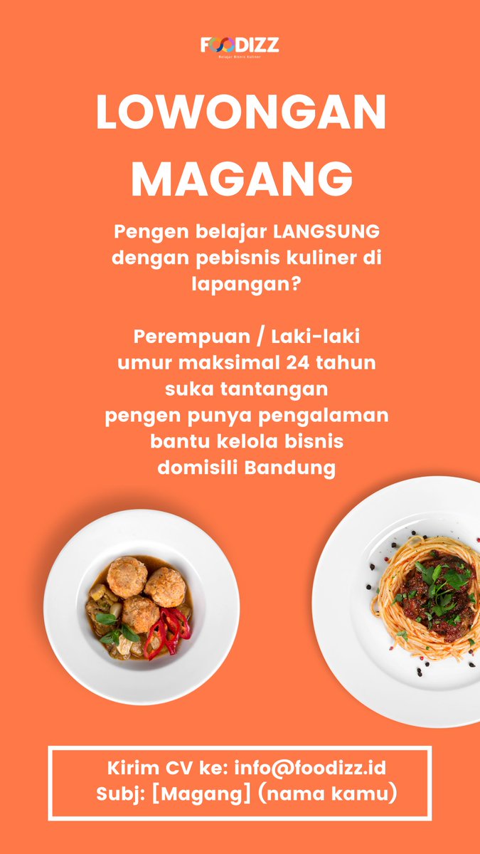 Lowongan magang 💯💯💯