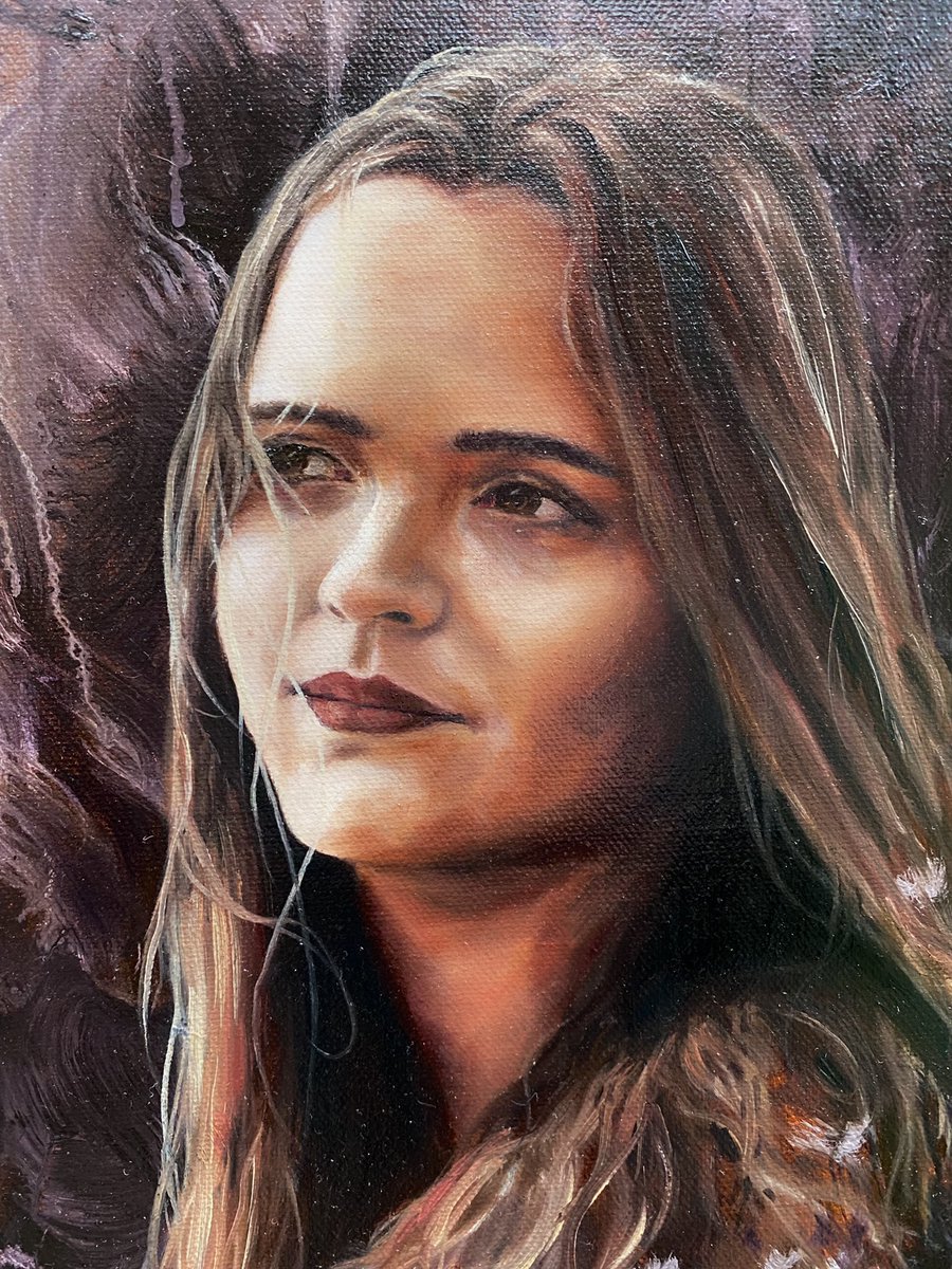 alexanderkaiart's tweet photo. Oil on canvas
18x14”
December 2020

My piece for #wildfirestardust 
Finished it last year but had complications with the drying/ varnishing so I’m really fed up with this painting.
Thank you @art_by_Nerea for the reference

#oilpainting #painting #portrait #portraitpainting #art https://t.co/PnQyyZgKUY