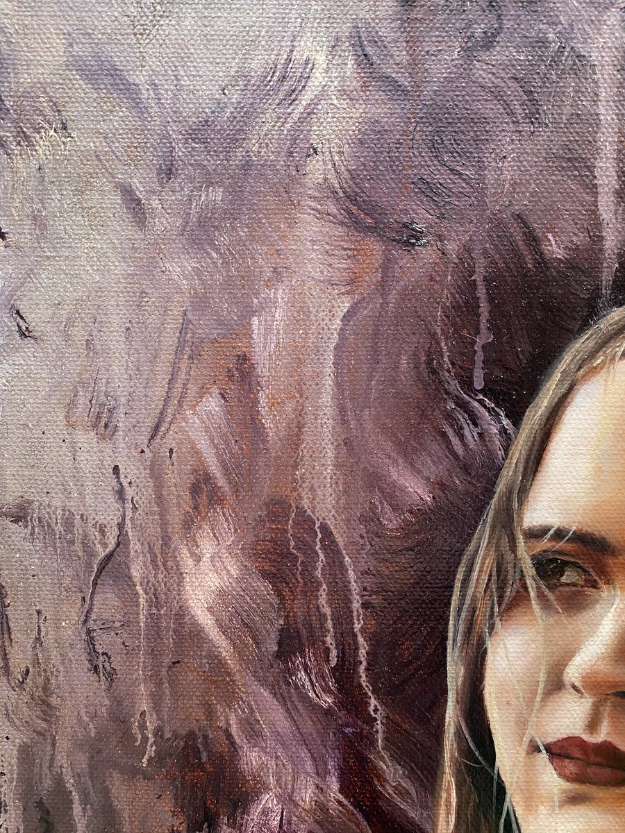 alexanderkaiart's tweet photo. Oil on canvas
18x14”
December 2020

My piece for #wildfirestardust 
Finished it last year but had complications with the drying/ varnishing so I’m really fed up with this painting.
Thank you @art_by_Nerea for the reference

#oilpainting #painting #portrait #portraitpainting #art https://t.co/PnQyyZgKUY