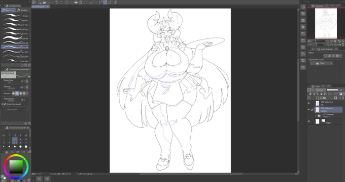 Oh no! Can't stop drawing Lulu! ??? 