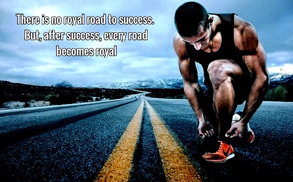 #MorningMotivation 
#TuesdayMorning
There is no royal road to success, but after #Success every road becomes #Royal...

#SuccessSecret
@hijazi_imran