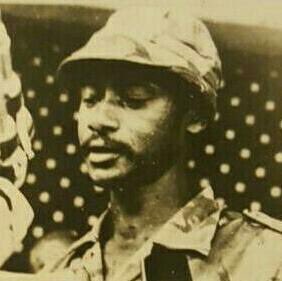 A 1973 U.S. cable of Amin complaining of 'Musebeni.' M7 swearing in as Defense Minister after ouster of Amin, 1979. Binaisa, terrified of the powerful and 'trickster' young rebel fired him. M7 in return masterminded his overthrow, replacing him with a 'Military Commission' 