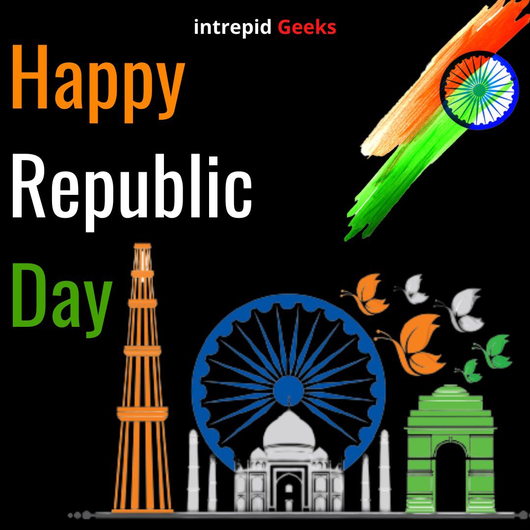 IntrepidGeeks's tweet photo. Happy Republic Day 🇮🇳 https://t.co/7il1wW1jNV