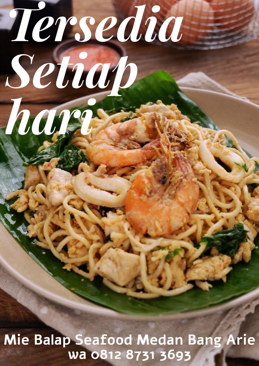 arieparikesit's tweet photo. Available today:
#MieBalapSeafoodMedan #MieMercon
#OsengMercon (daging/paru/sandung lamur)
#Krengsengan kambing
Bebek ungkep Kartasura.
Pemesanan : https://t.co/9KZkSMdufd https://t.co/AKasZKGJGW
