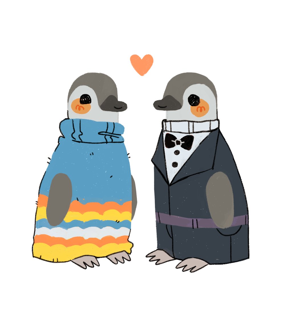 rosarrie__'s tweet photo. penguins in sweaters send tweet 🐧 https://t.co/k2dxKYRD4q