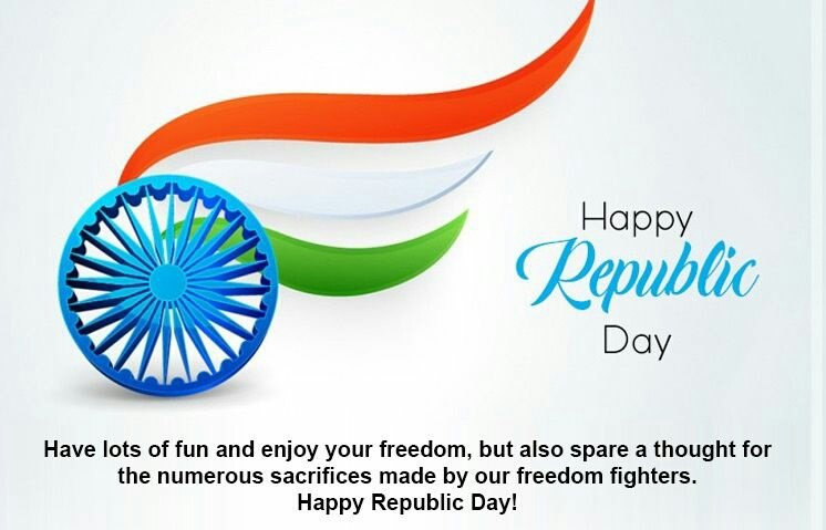 The future depends on what we do today. Let's be the strength of our nation and help it reach greater heights. Wishing everyone a Happy Republic Day. Jai Hind 🇮🇳.
#RepublicDay2021 #जय_जवान_जय_किसान #RepublicDay
