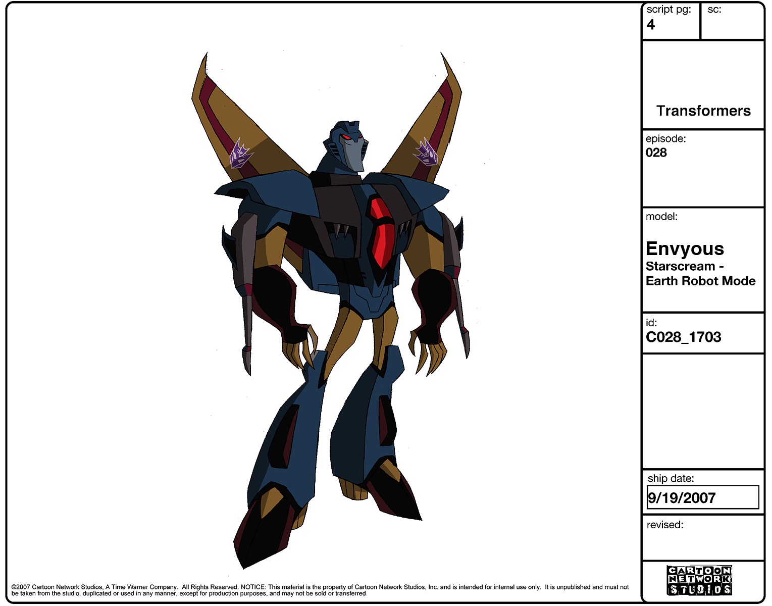Transformers online animated dirge