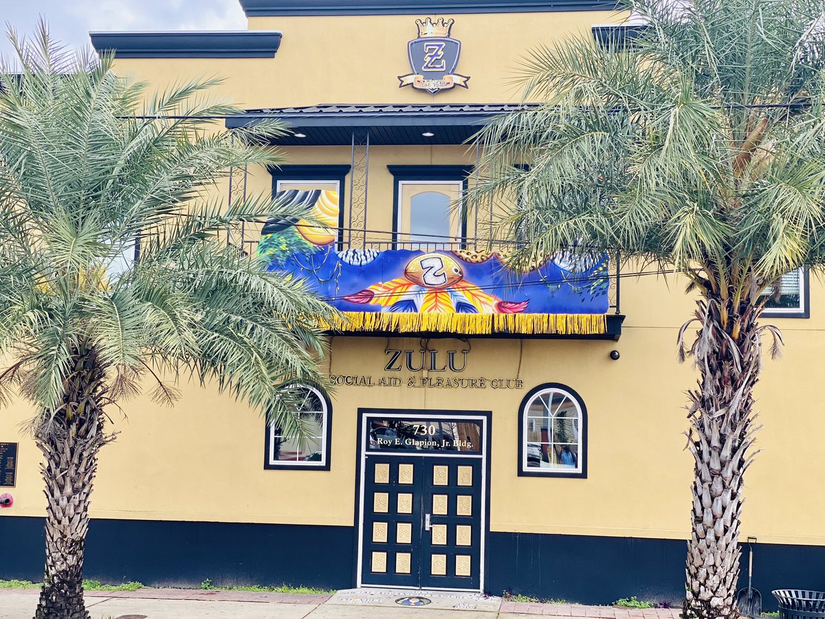 ZuluSAP1909's tweet photo. “Mardi Gras is not cancelled, just different.” 

#HouseOfFloats #HailZulu #MaskUpStaySafe https://t.co/PCXha4Yp2Z