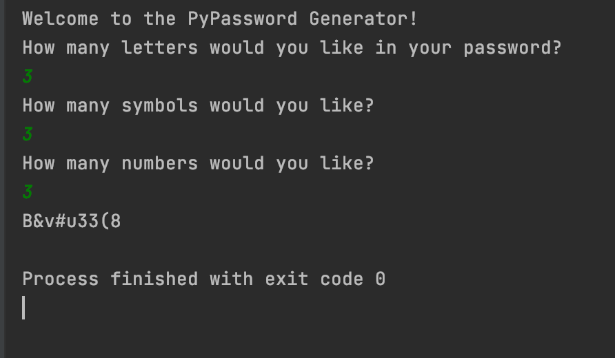 viraj155's tweet photo. Day 5 of #100DaysOfCode. Created a password generator 

@taimoormaliik @peiyun_shen https://t.co/yWdG7BkVd3