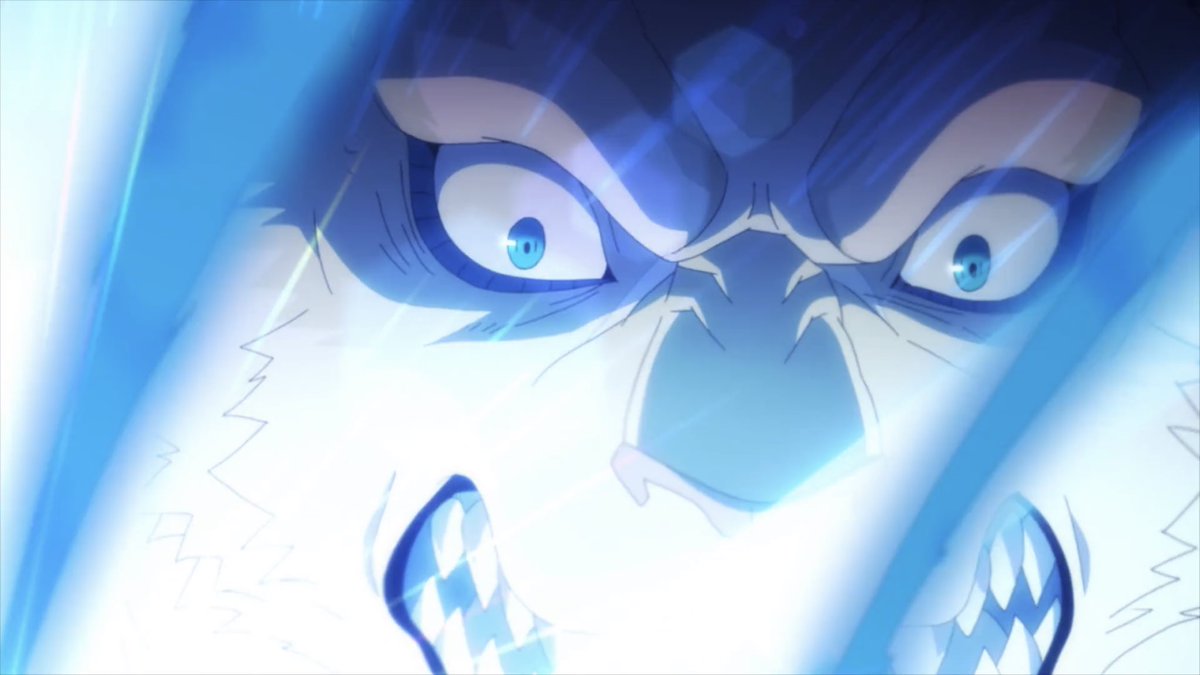 That crystal must’ve drained Garfiel of his magic since he went back to his original form and his attack was a lot weaker Also Subaru was a goat for taking that like a man