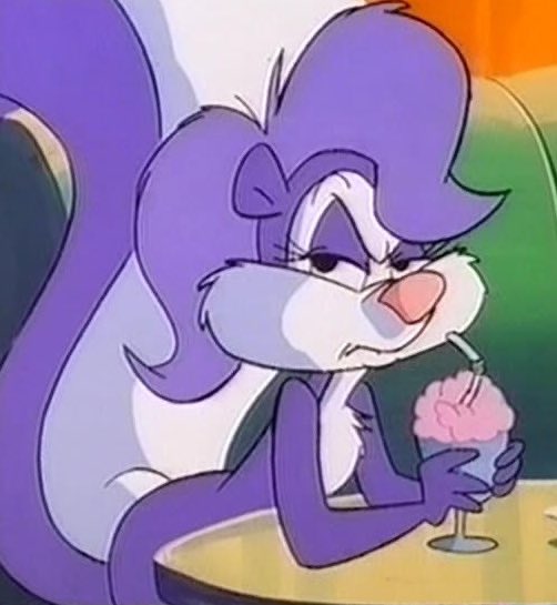 Fifi Le Fume from Tiny Toon Adventures. 