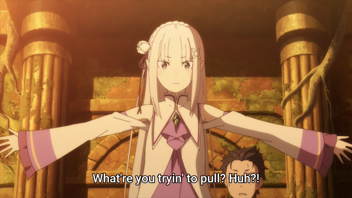 Yesss Emilia protect your man