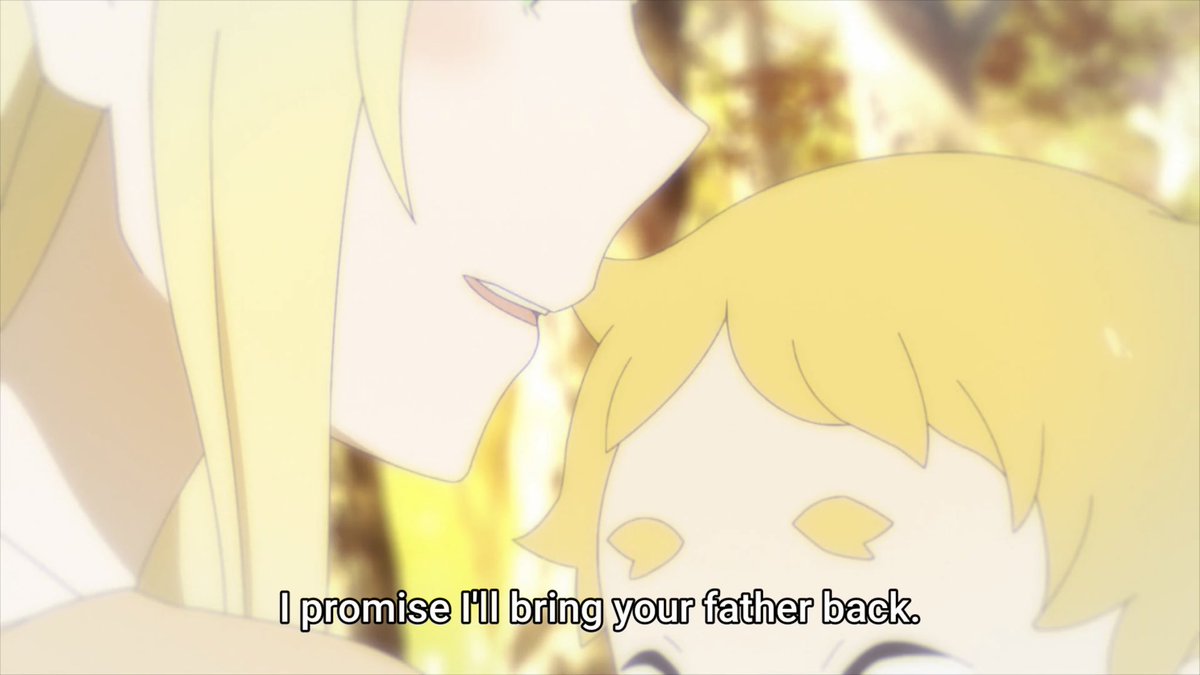 Garfiel enters the trial and there he finds out the real reason his mother left, it was to look for their father and not for happiness which was what Garfiel though it was That brings up some questions where is he? How does he look like? Is he still alive?