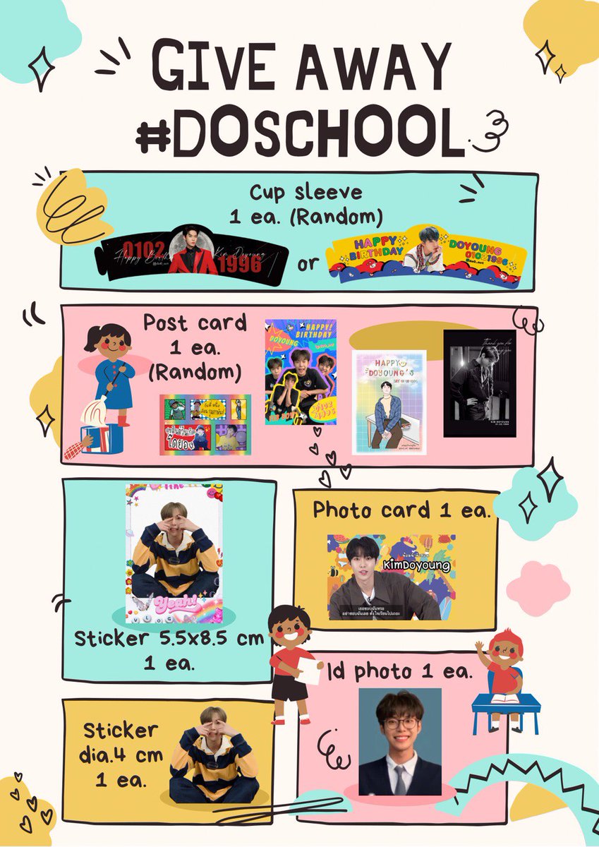 NaKimStudio1's tweet photo. 🎉ของแจกสำหรับคนที่สั่งซื้อน้ำกับทางร้าน🎉

🥤1 แก้วจะได้ทั้งหมด 1 set 

💕มาหาโดยองกันเยอะๆนะคะ💕
#HAPPYDOYOUNGDAY 
#HappyBirthdayDoyoungNCT
#DOSCHOOL
#DOYOUNG 
#doyoung_nct https://t.co/osVSoSdWBp